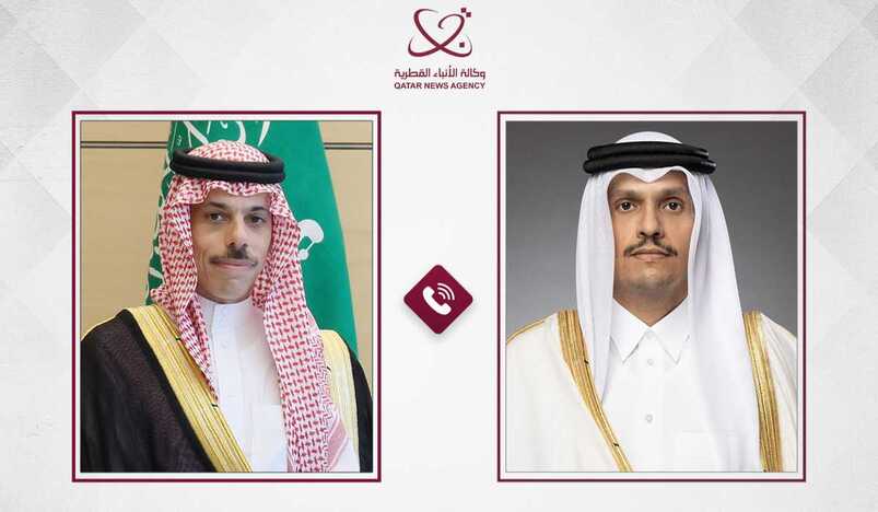 Prime Minister and Minister of Foreign Affairs Receives Phone Call from Saudi Foreign Minister